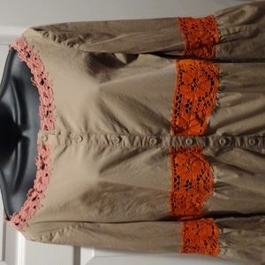 Aeffe Button down shirt sz. 8